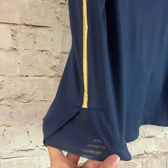 Chase 54 Women's Small Navy Blue Gold Golf Skirt Polyester Spandex S Sm Active - Picture 3 of 7